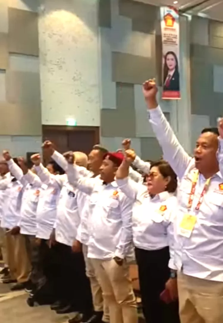 jajaran Dewan Pimpinan Cabang (DPC) dan Pimpinan Anak Cabang (PAC) Partai Gerindra Kabupaten Talaud (Istimewa)