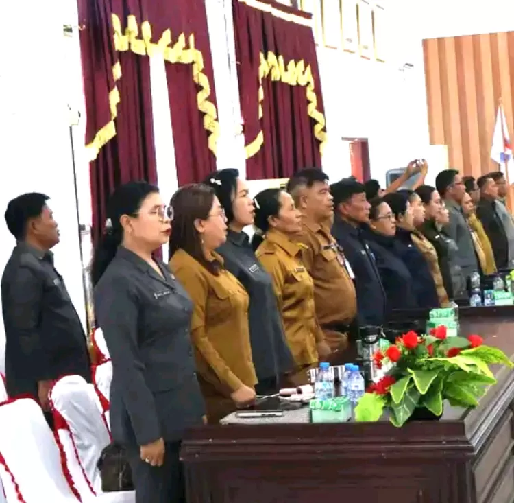 Para pejabat tinggi pratama dan Asalon II  pemda Talaud (Istimewa)