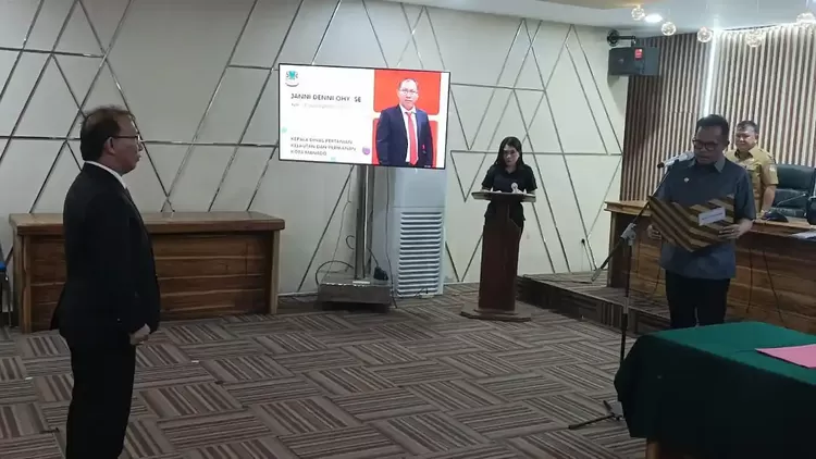 Janni Denni Ohy Dilantik Kadis PKP Manado