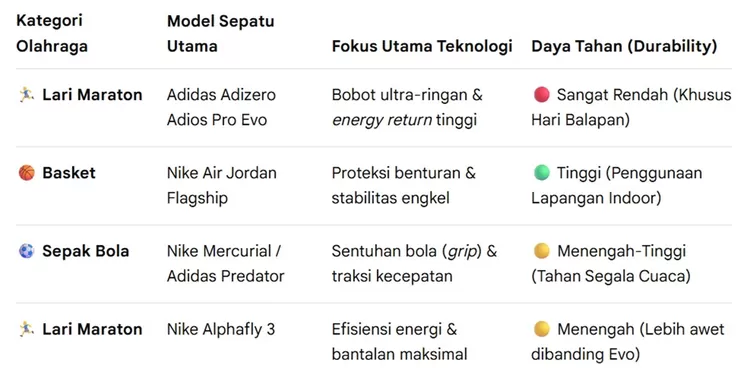 Sepatu olahraga ini menjadi mahal karena ada teknologi super di dalamnya. 