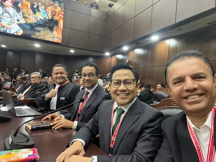 Sidang Putusan Sengketa Hasil Pilpres 2024, Cak Imin Unggah Potret ...