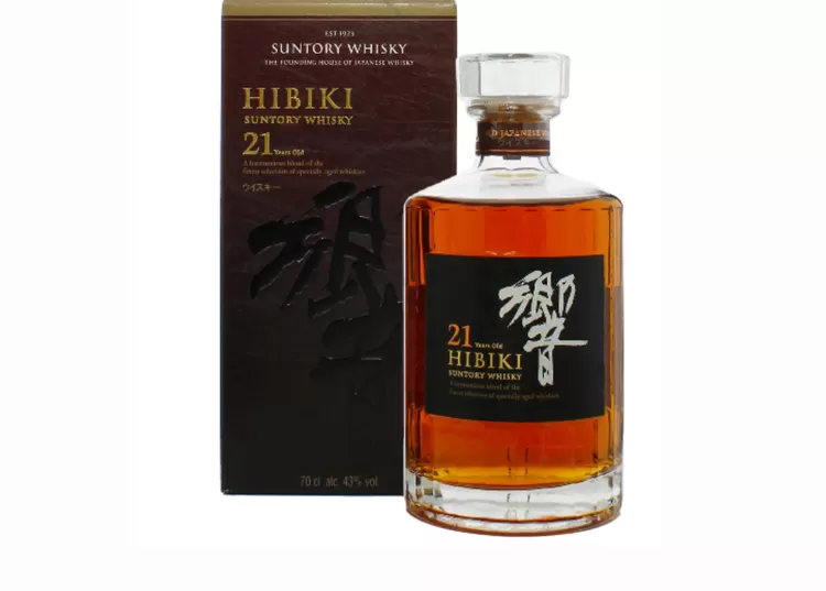 Hibiki 21 Year Old, salah satu yang masuk kasta tinggi wiski Jepang