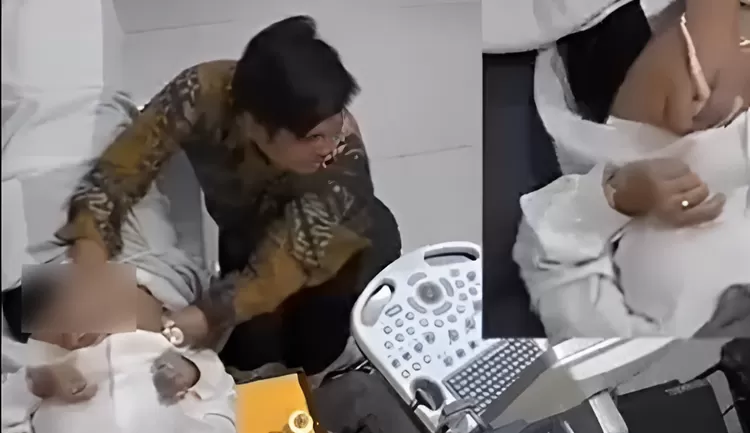 Momen Muhammad Syafril Firdaus Diduga Lecehkan Pasien Saat USG