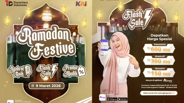 Link Flash Sale Tiket KAI Mudik Lebaran 2026