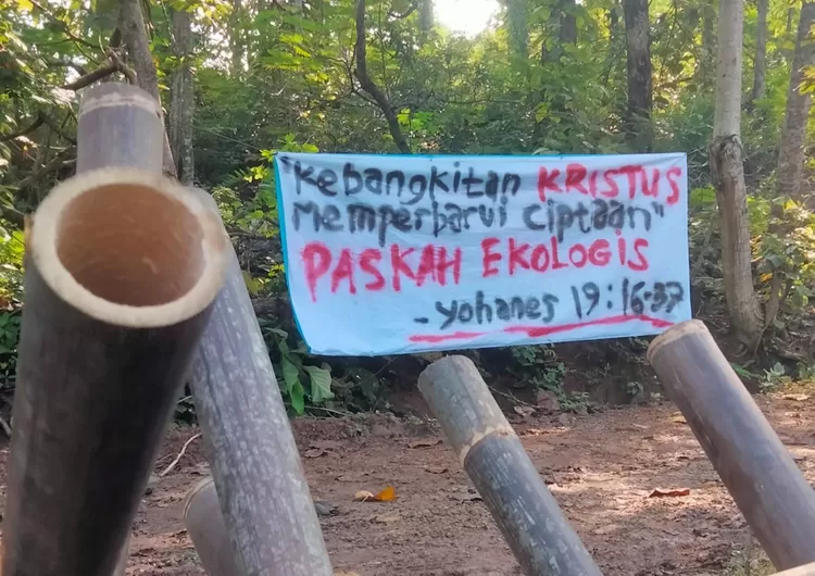 Ibadah Jumat Agung Bernuansa Alam, GKJ Karangdowo Angkat Tema Pertobatan Ekologis di Gunung Wijil