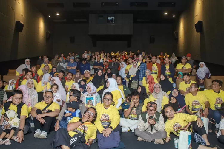 Keseruan nobar Festival Film SALIM #03 di Depok Town Center (DTC) pada Minggu, 3 Mei 2026