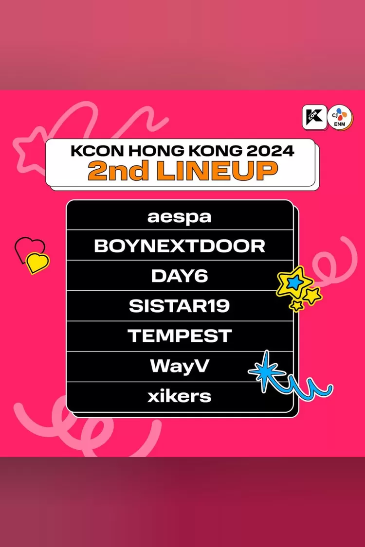 aespa, BOYNEXTDOOR Hingga WayV Diumumkan Sebagai Line Up Kedua Untuk