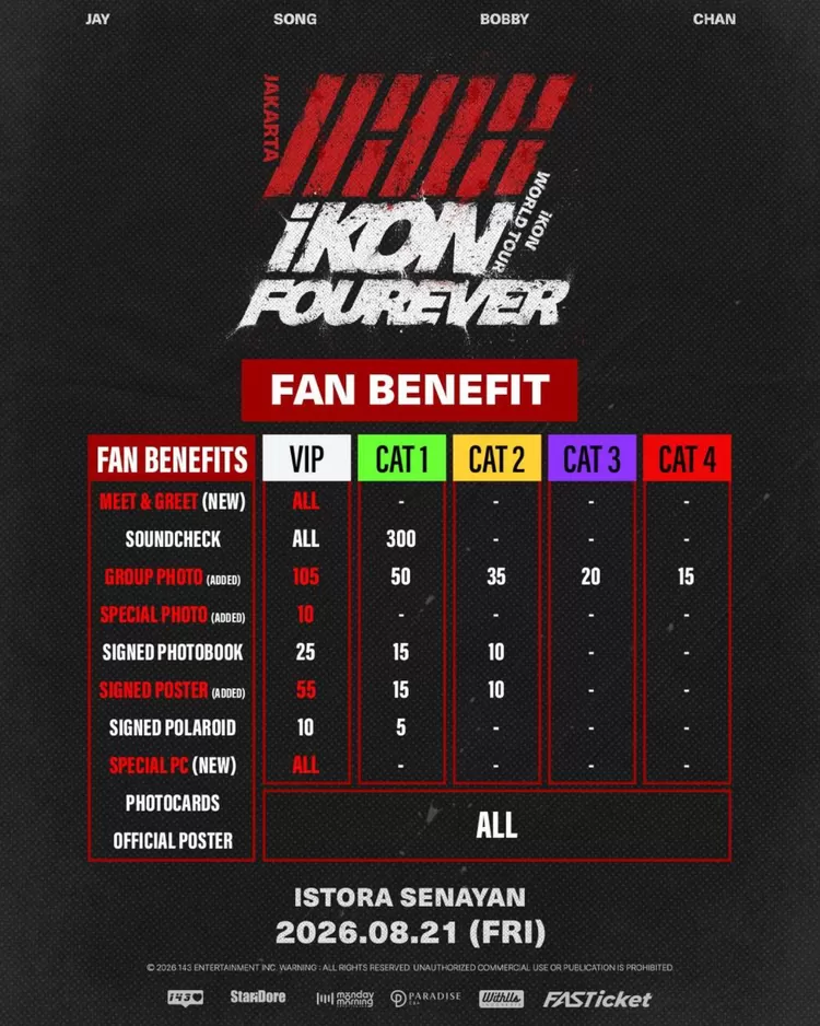 Fan Benefit iKON 