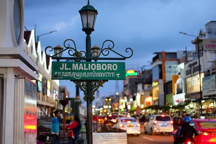 Ilustrasi Malioboro Yogyakarta
