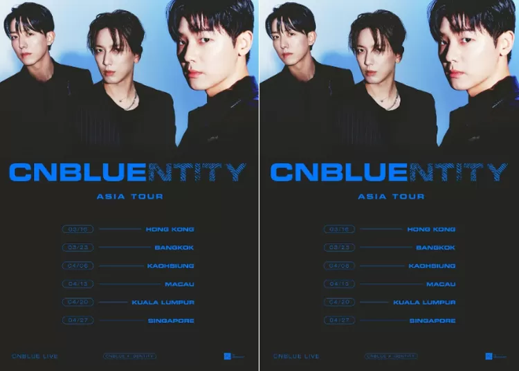 Umumkan Konser CNBLUE Live CNBLUENTITY in Asia, Ini Jadwal dan Negara