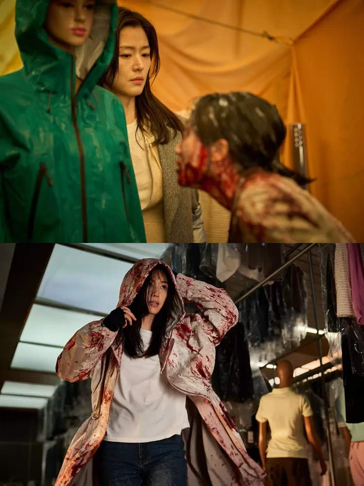 Still cut terbaru Colony yang tampilkan performa Jun Ji Hyun sebagai Kwon Se Jeong