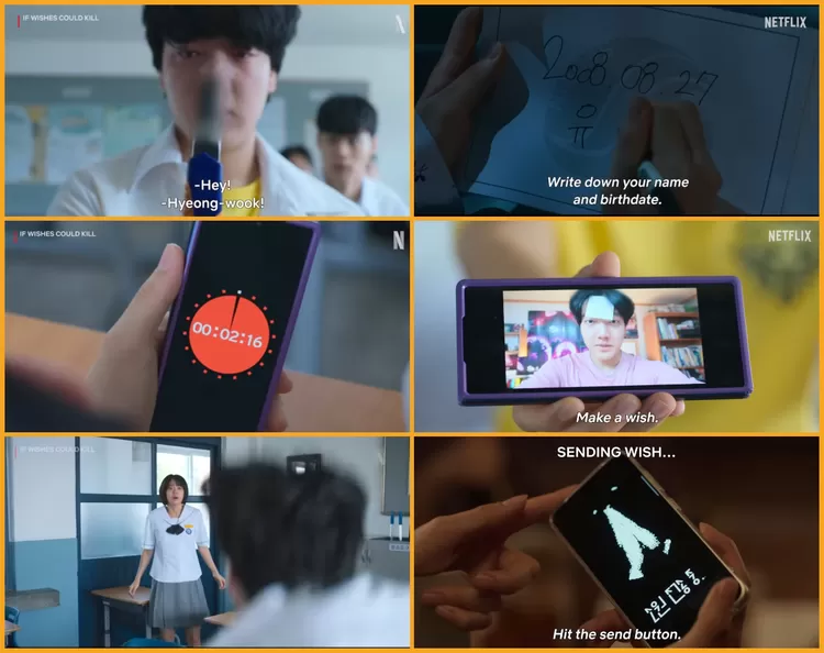 Cuplikan adegan dari video teaser drama horor If Wishes Could Kill