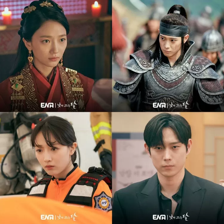 2 Karakter yang akan diperankan oleh Pyo Yejin dan Kim Young Dae di drama Moon In The Day