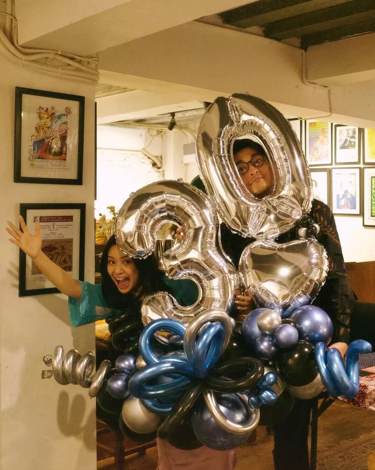 Hanggini dan Luthfi Aulia 