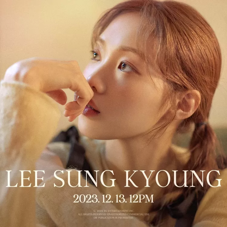 Poster debut Lee Sung Kyoung
