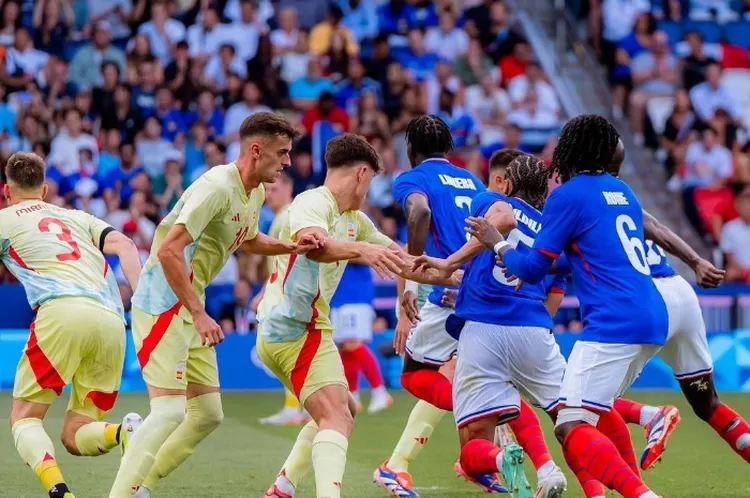 Duel Pracis vs Spanyol di final Olimpiade Paris 2024.