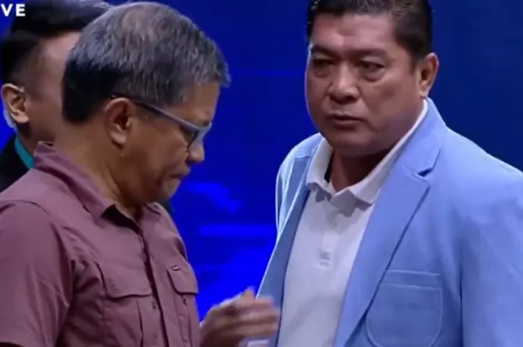 Aksi Perdebatan Rocky Gerung dan Silfester Matutina