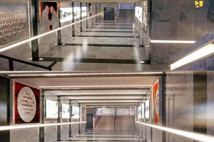 Terowongan Silaturahmi yang Didesain dengan Konsep Modern dan Penuh Makna