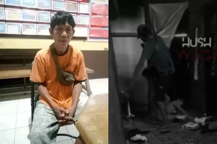 Potret Ayah yang tega menganiaya anak perempuan di bawah umur