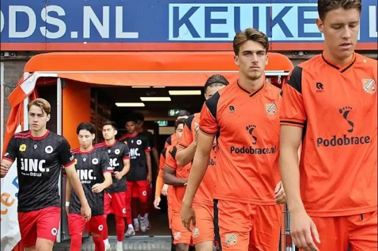 Striker Volendam U21, Mauro Zijlstra.