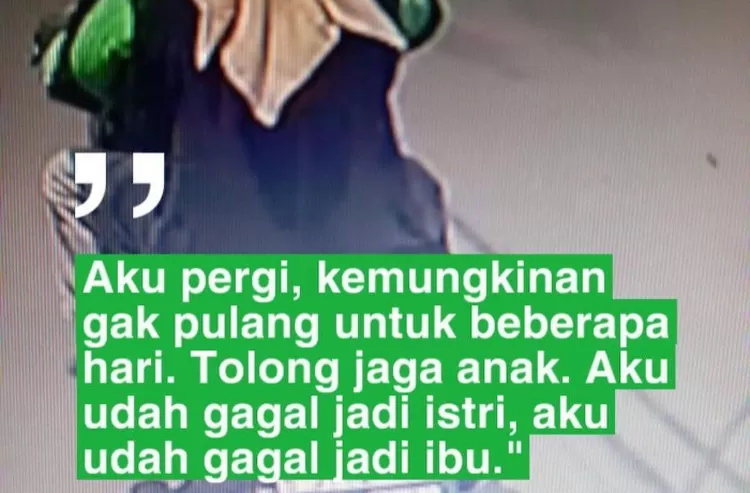 Pesan terakhir wanita cantik asal Depok sebelum menghilang.