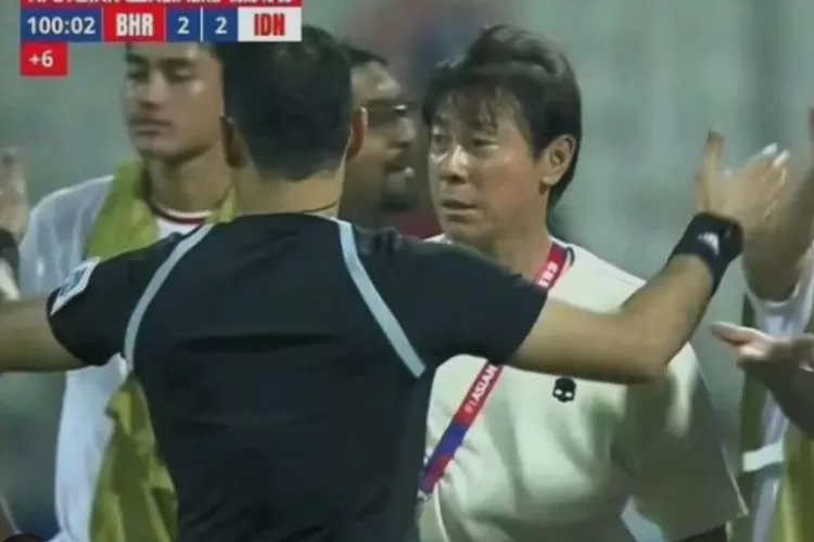 Pertandingan Bahrain vs Indonesia Diwarnai Kericuhan Saat Menit Akhir.