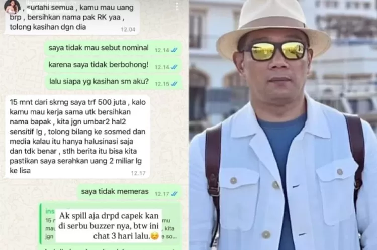 Bukti Isi Chat Lisa Mariana