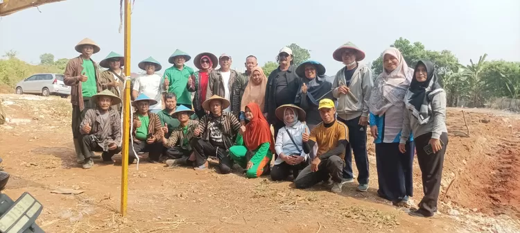 MANDIRI : K3D sedang menggarap lahan guna dibangun Food Estate yang terletak di Jalan Ir Juanda, Kelurahan Baktijaya, Sukmajaya, Kota Depok.