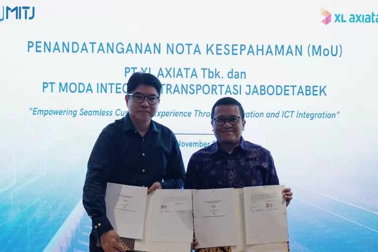 XL Axiata Business Solutions bersepakat kerjasama dengan PT Moda Integrasi Transportasi Jabodetabek (MITJ) dalam perkuat digitalisasi industri transportasi dan manufaktur. 