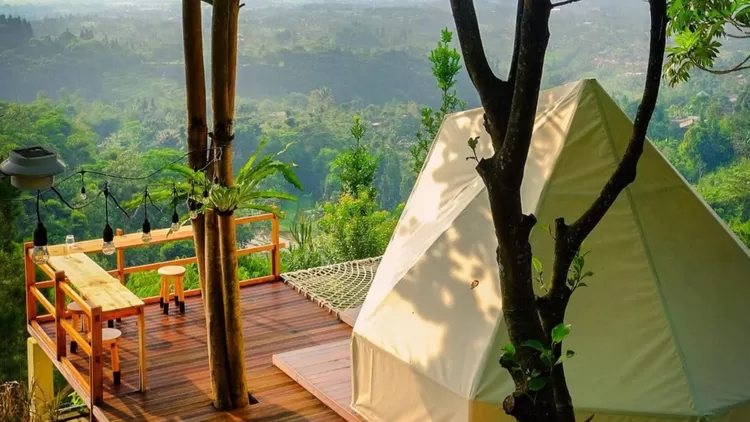 Glamping bell tent di Kancana Mandira