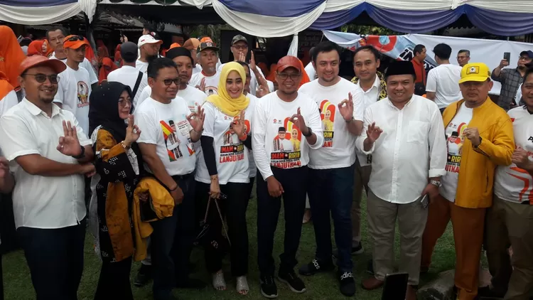 DPD PKS Kota Depok menggelar konsolidasi akbar pemenangan Calon Walikota dan Wakil Walikota Depok, Imam Budi Hartono dan Ririn Farabi Arafiq