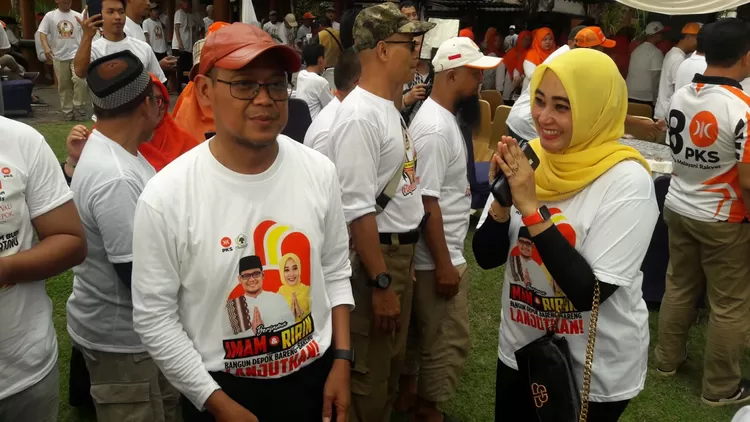 Calon Walikota dan Wakil Walikota Depok, Imam Budi Hartono dan Ririn Farabi Arafiq