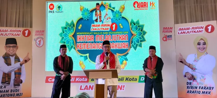 Calon Walikota Depok Nomor Urut 1 Imam Budi Hartono.