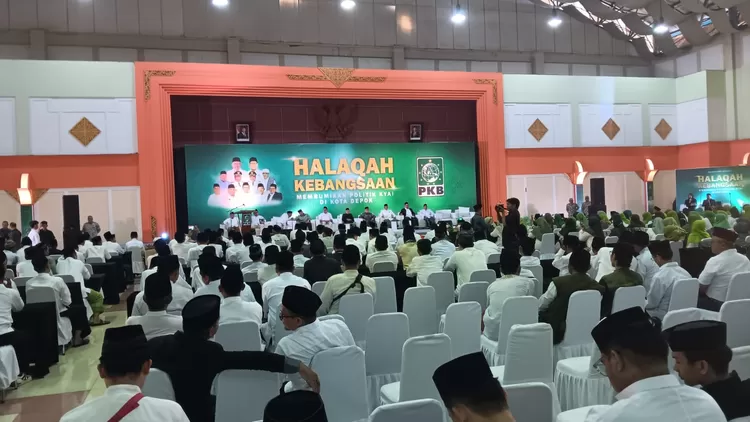 Suasana acara Halaqah Kebangsaan yang digagas PKB, di Hotel Bumi Wiyata, Kota Depok