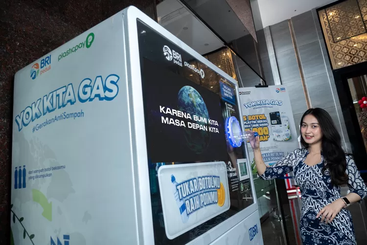 Komitmen BRI Peduli terhadap lingkungan diwujudkan melalui program Gerakan Kelola Sampah (GAS)