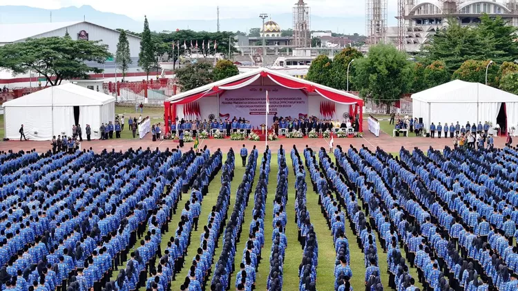 Prosesi pelantikan PPPK di Lingkungan Pemkab Bogor.