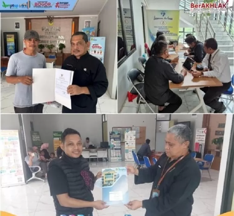 Pelayanan Gerakan Mudah Pelayanan Perizinan Langsung (GAMPIL) di DPMPTSP Kabupaten Bogor.