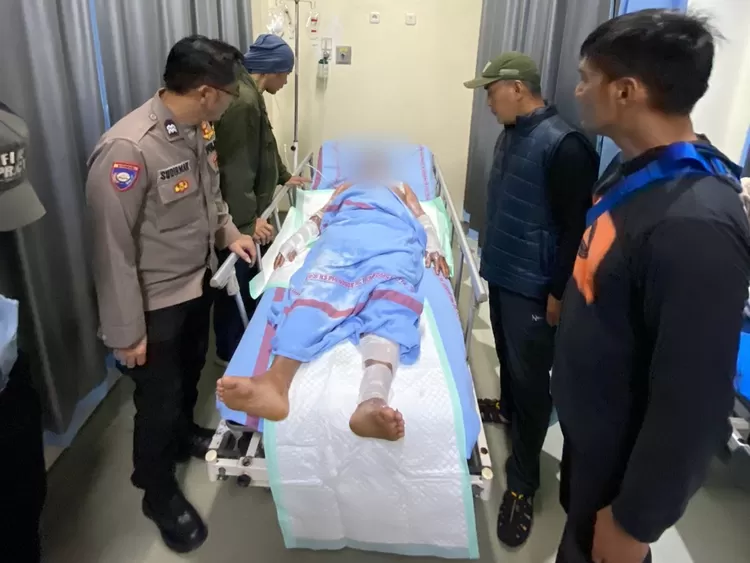 Kondisi warga yang terluka imbas tabung gas meledak. (Dok BPBD Kota Bogor) 