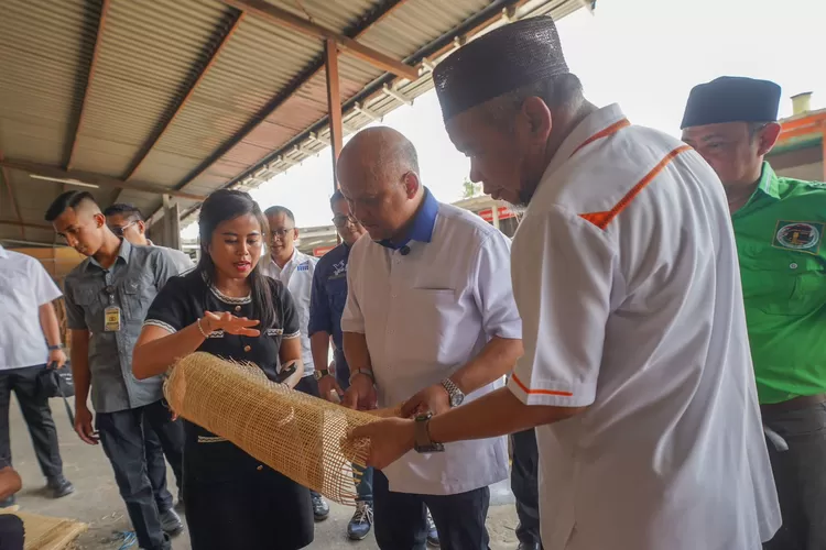 Kunjungan Calon Wakil Gubernur Jawa Barat nomor urut 3, Ilham Habibie.