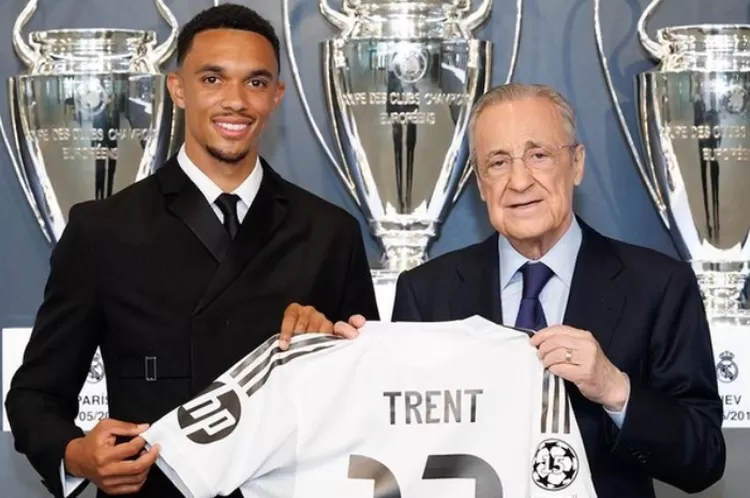 Trent Alexander Arnold resmi bergabung dengan Real Madrid, akan menggunakan nomor punggung 12