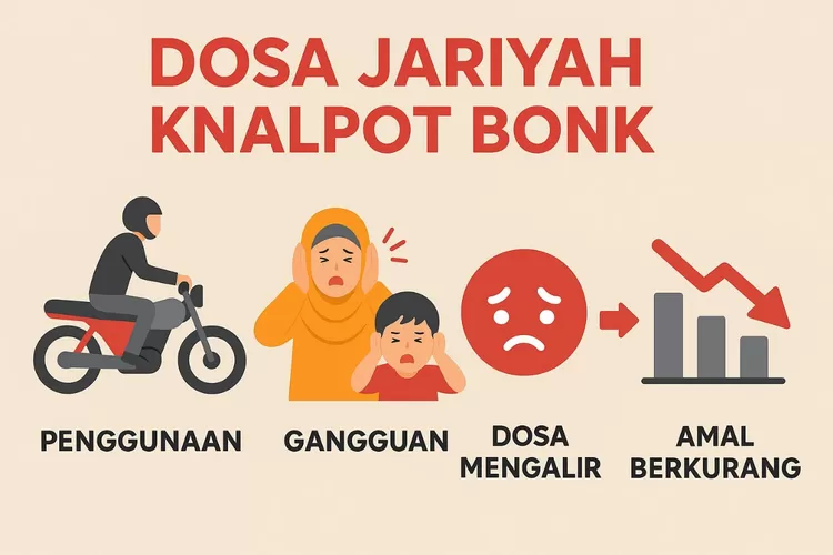 dosanya ada juga ternyata pakai knalpot bonk