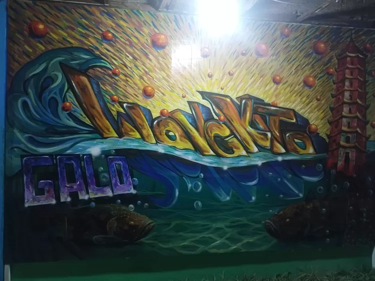 Wong Kito Galo, atas dan bawah air bro