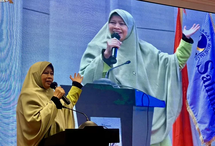 Ketua Presidium Badan Musyawarah Islam Wanita Indonesia (BMIWI), Reni Reni Susilowati Latip - Foto : Henri Lukmanul Hakim