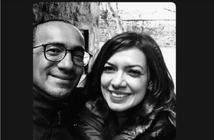 NAJWA Shihab bersama mendiang suaminya, Ibrahim Sjarief Assegaf.