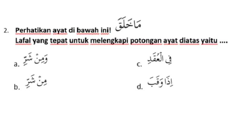 Soal PAS PAIBP Kelas 4 Semester Gasal Kurikulum 2013 Dan Kunci Jawaban ...