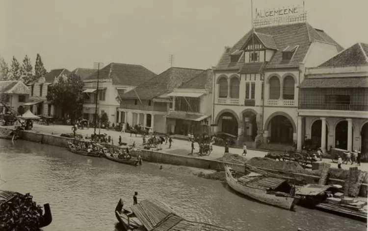 Gedung Singa pada jaman Hindia Belanda