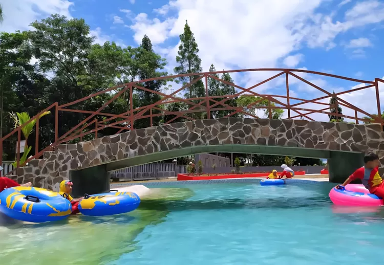 Ilustrasi Taman Rekreasi Kalianget di Jawa Tengah.