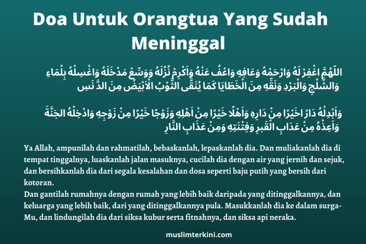 Doa Mohon Ampunan Penuh Kesungguhan Arab Latin dan Artinya, Rutin