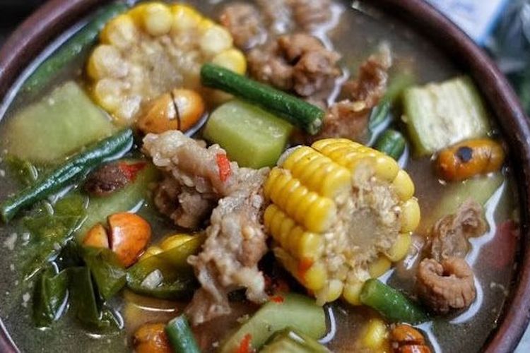 Ini Resep Sayur Asem Dengan Racikan Bumbu Ulek Khas Sunda Kuah