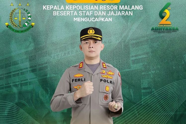 Perjalanan Karir Ferli Hidayat Kapolres Malang Yang Dicopot Jabatannya ...